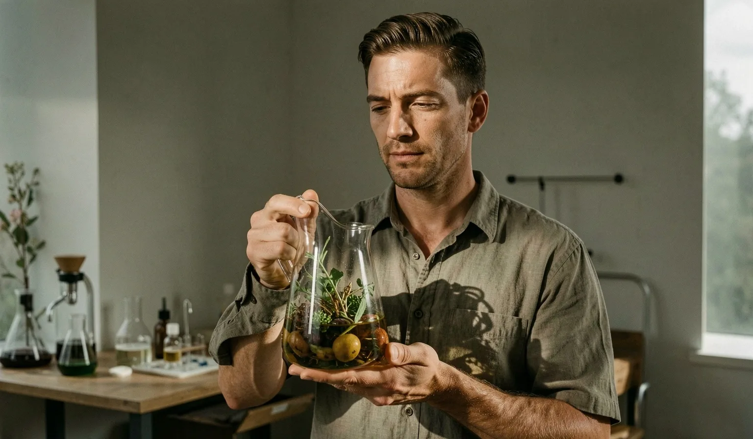 Authentic botanical elements